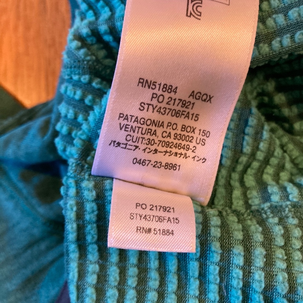 W's Patagonia Capilene Thermal One Piece Suit - Picture 9 of 9